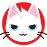 cat in a dogs world logo